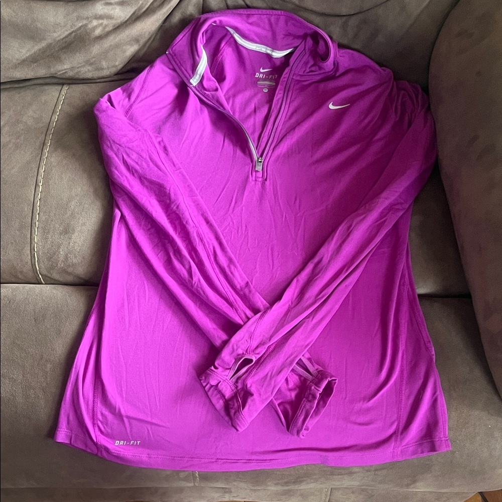 Nike Women's Magenta Dri-FIT Hoodie